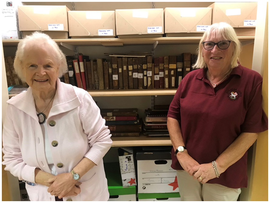 Roberta Thompson and Jackie Neill – Archivists